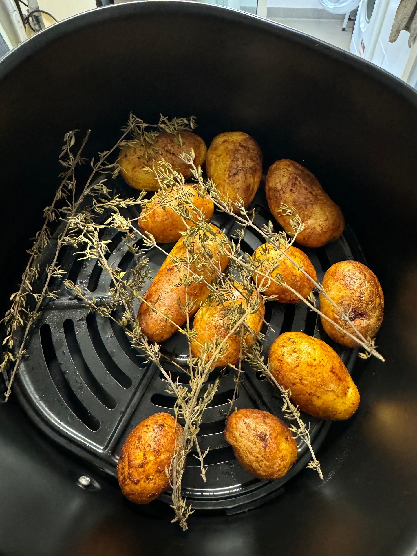 teplovdzušná fritéra