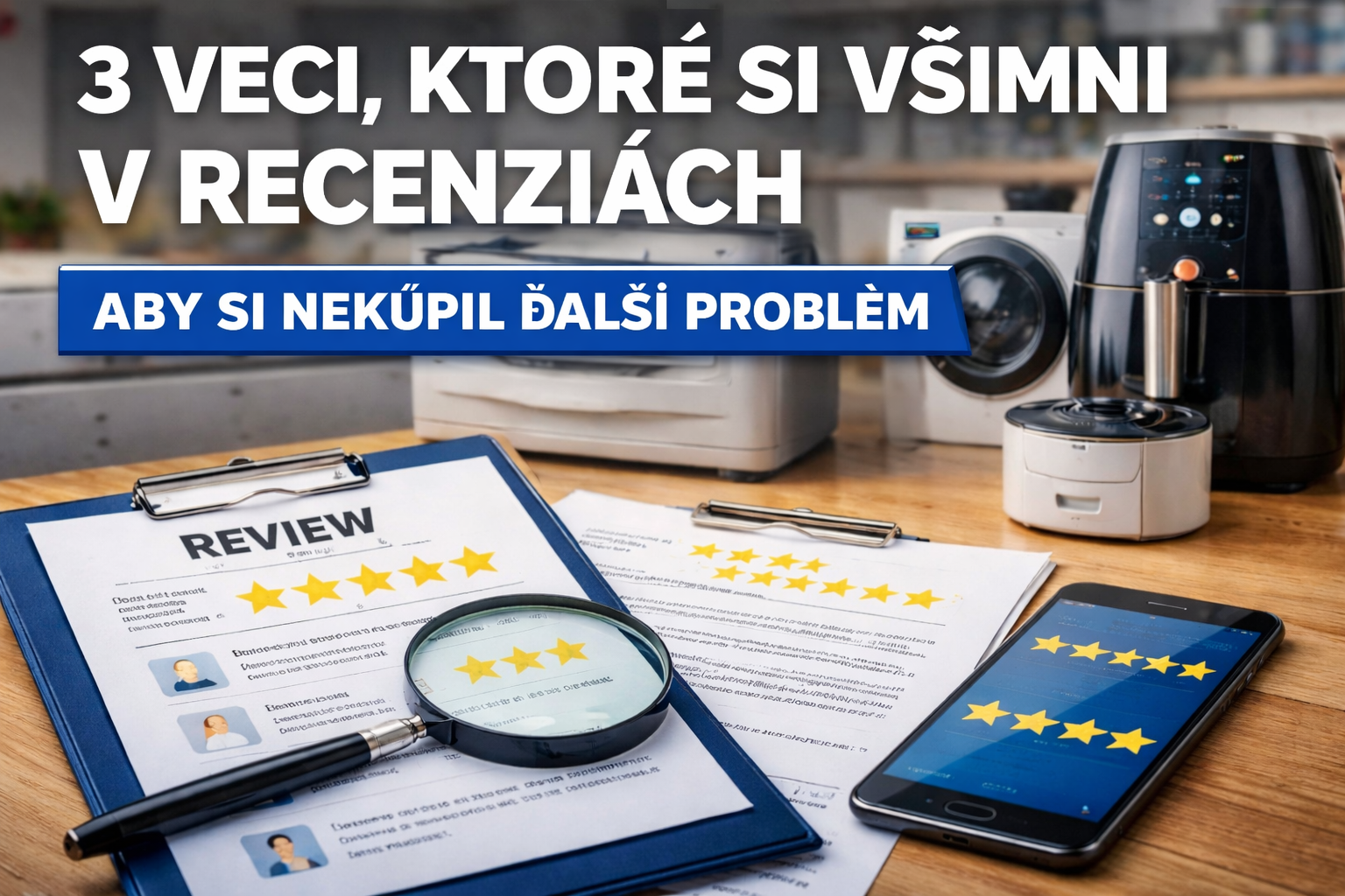 Tri veci, ktoré si všimni v recenziách, inak kúpiš ďalší problém