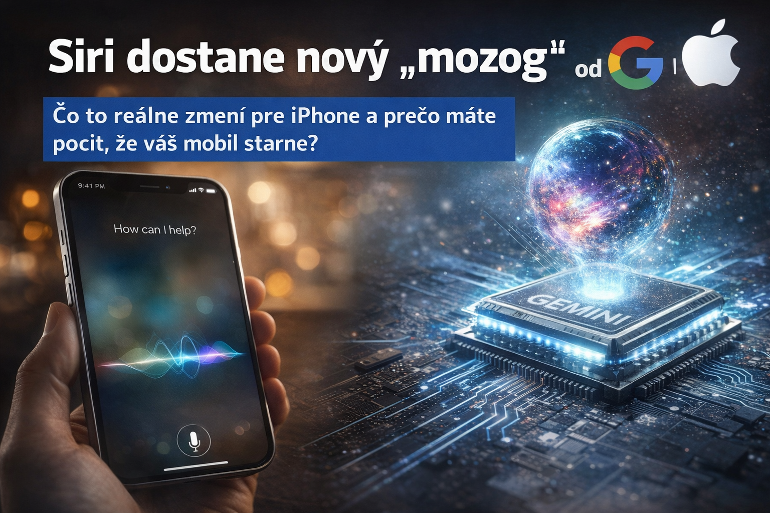 Siri dostane nový „mozog“ od Googlu: Čo to reálne zmení pre iPhone a prečo máte pocit, že váš mobil