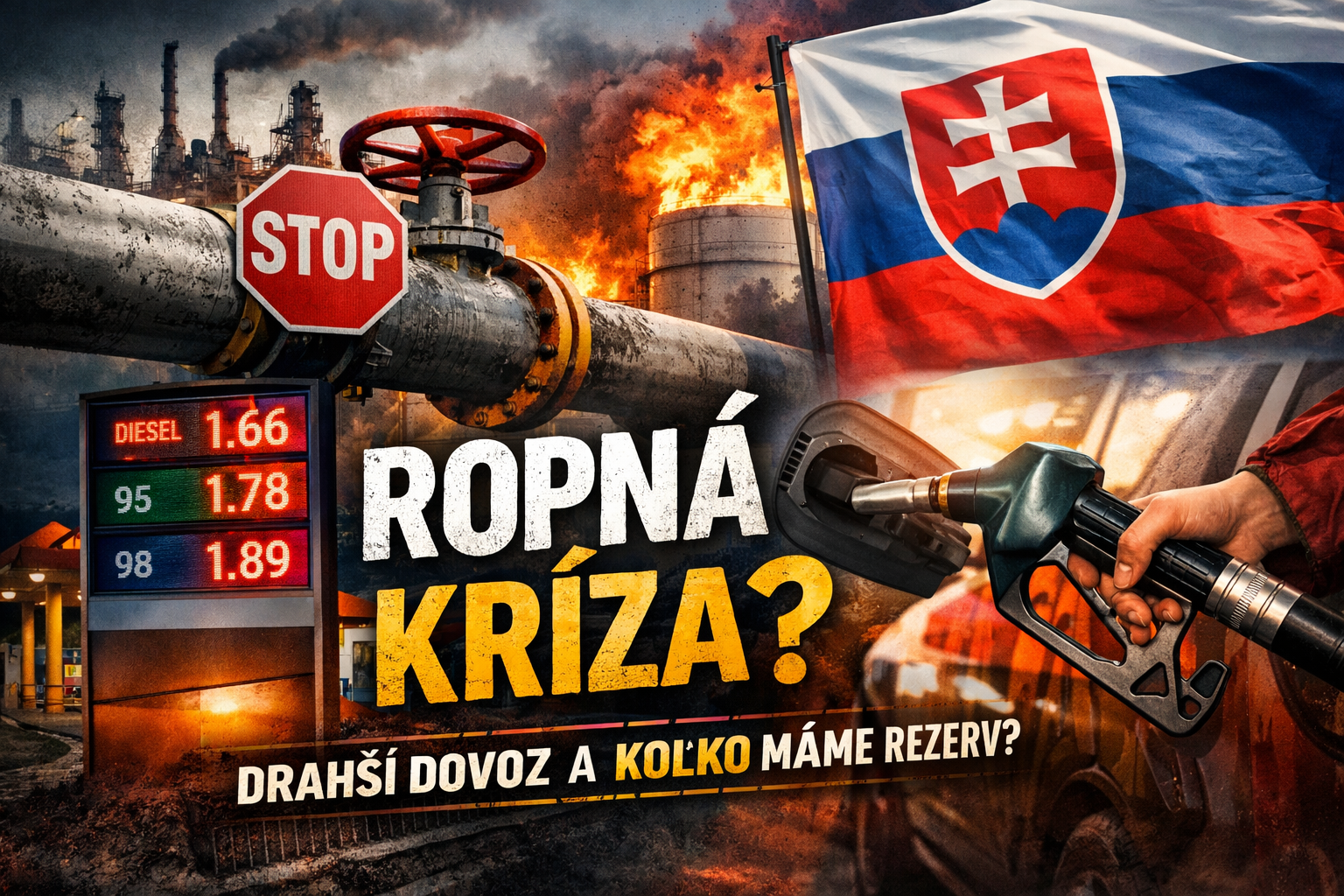 Ropovod Družba zastavil dodávky aj pre Slovensko: Začína ropná kríza? Vieme, koľko máme rezerv a pre