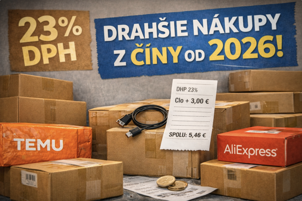 Nakupuješ na Temu či AliExpress? Od roku 2026 si poriadne priplatíš: Vieme presnú sumu a trik, ako s