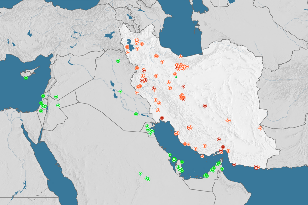 Mapa strategickej oblasti Perzského zálivu, kde prebieha konflikt medzi USA, Izraelom a Iránom.
Zdroj:
ilustračná fotografia / geopolitická mapa (public domain / Wikimedia Commons)