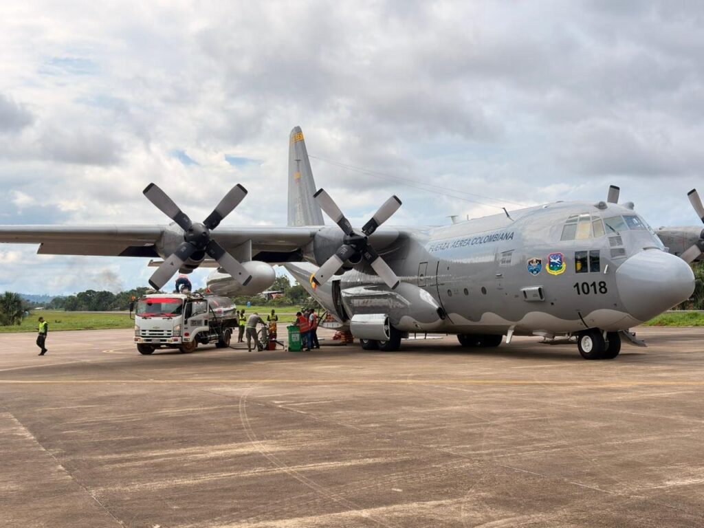 Lietadlo C-130 Hercules kolumbijských vzdušných síl (FAC)