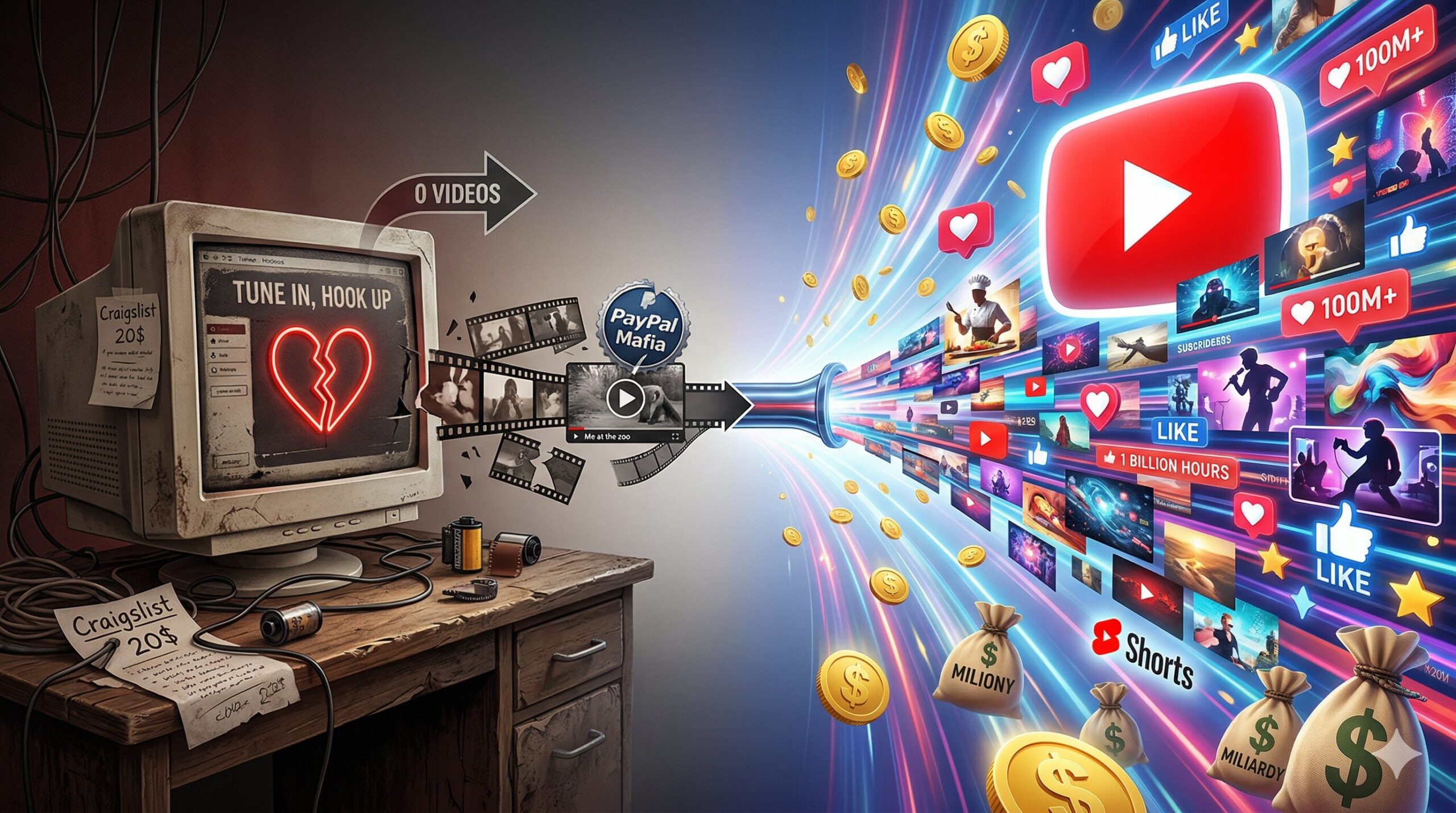 YouTube mal byť zoznamka: zlyhanie, ktoré vytvorilo miliardový biznis