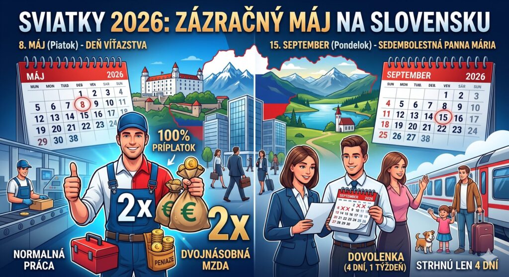 sviatky a 8 máj 
