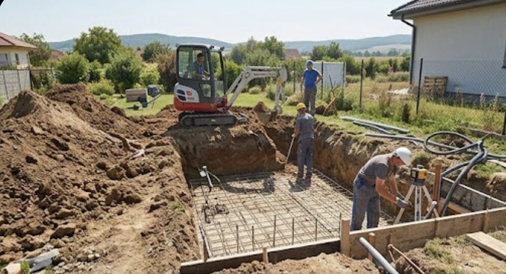vykopavanie bazenov 