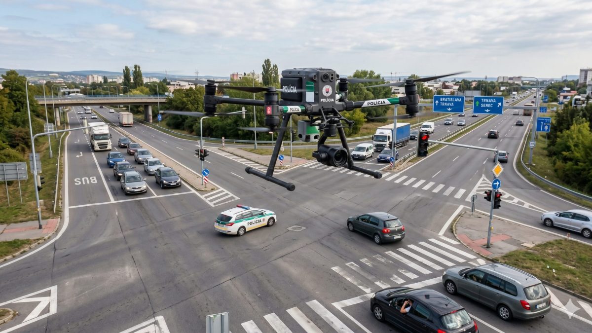 policajne drony