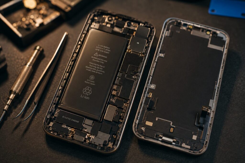 batéria a tesnenie-